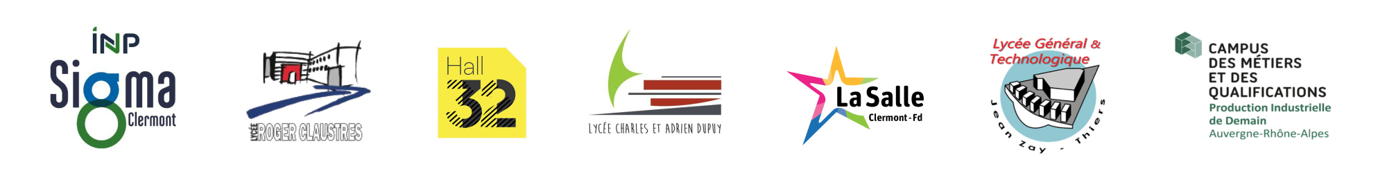 &Eacute;tablissements participants